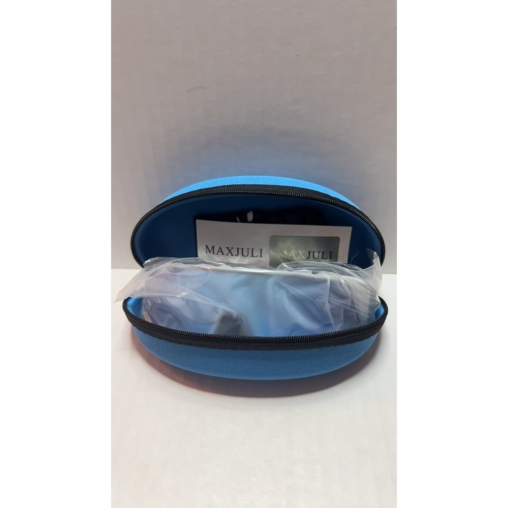 MAXJULI Sports Sunglasses with Blue Case
